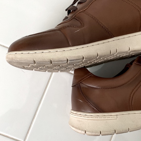 EUC Marco Vitale men casual dress shoes brown sz11 - Picture 4 of 5